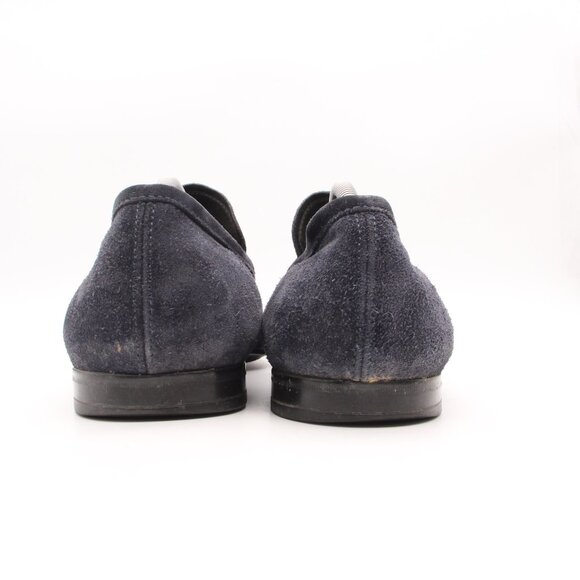 To Boot New York Men's Size 11 Leather Suede Penny Loafer Navy Blue - Picture 5 of 11